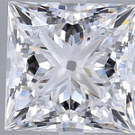 GIA 6.04 Carat Princess Cut Lab Grown Diamond 人工培育鑽石 實驗室人造鑽石