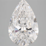 IGI 3.56 Carat Pear Lab Grown Diamond 人工培育鑽石 實驗室人造鑽石