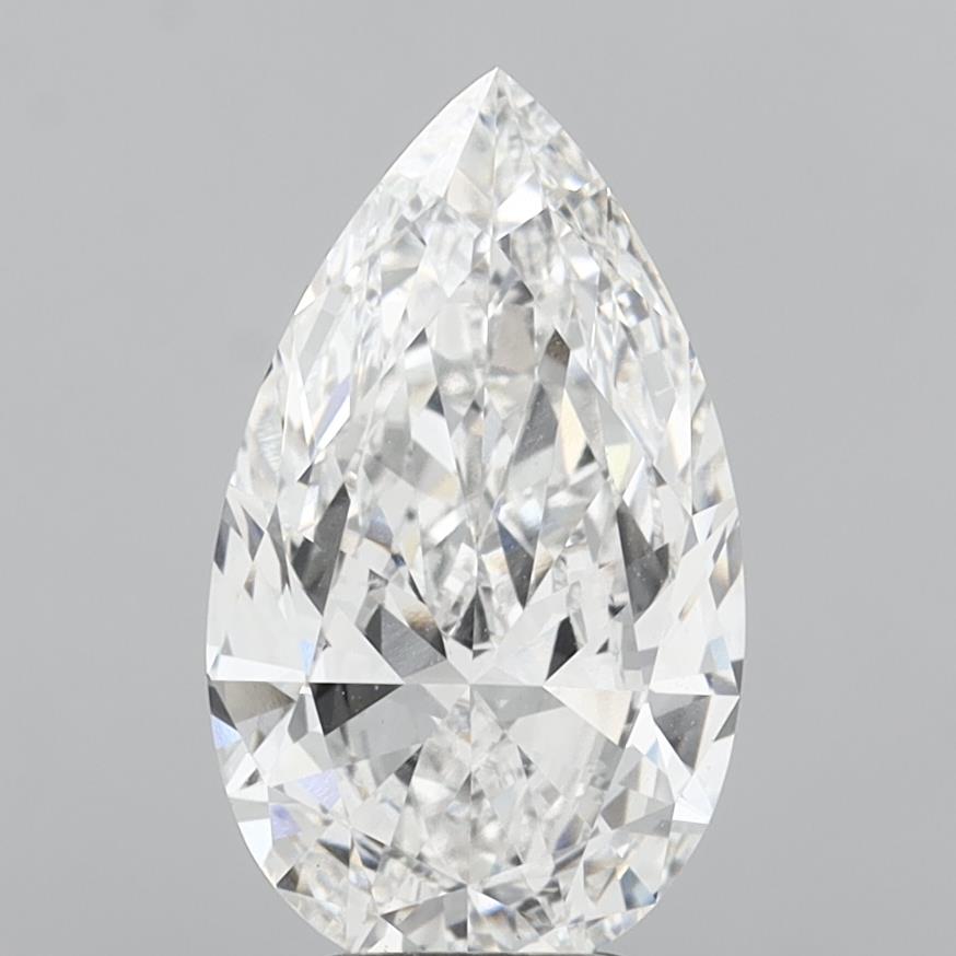 IGI 4.28 Carat Pear Lab Grown Diamond 人工培育鑽石 實驗室人造鑽石