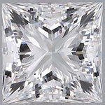 IGI 1.5 Carat Princess Cut Lab Grown Diamond