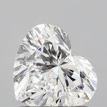 IGI 0.83 Carat Heart Lab Grown Diamond