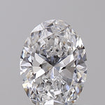 IGI 0.5 Carat Oval Lab Grown Diamond