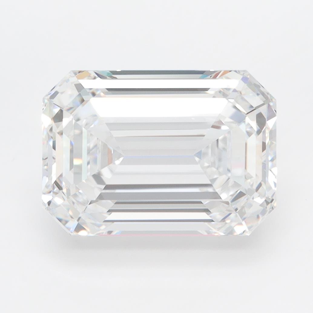 GIA 4.10 Carat Emerald Lab Grown Diamond 人工培育鑽石 實驗室人造鑽石