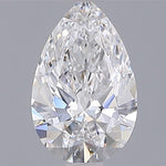 IGI 1.24 Carat Pear Lab Grown Diamond