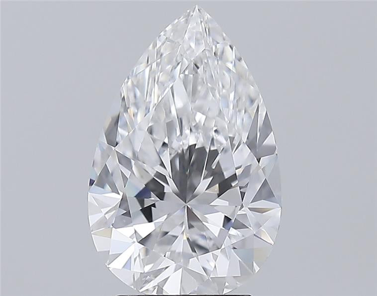 IGI 3.30 Carat Pear Lab Grown Diamond 人工培育鑽石 實驗室人造鑽石