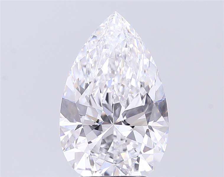 GIA 3.62 Carat Pear Lab Grown Diamond 人工培育鑽石 實驗室人造鑽石