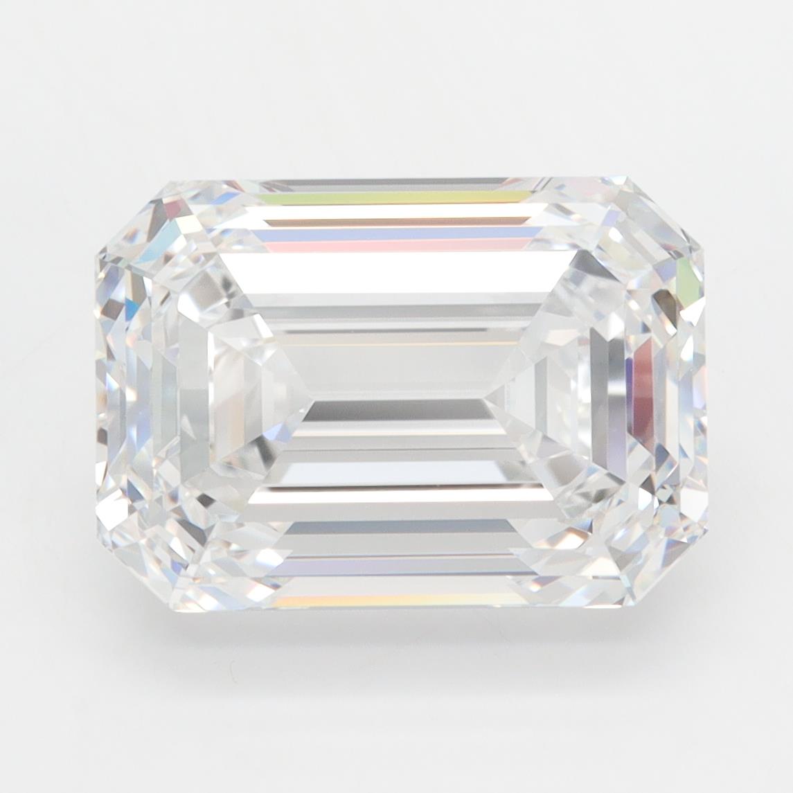 GIA 6.14 Carat Emerald Lab Grown Diamond 人工培育鑽石 實驗室人造鑽石