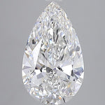 IGI 4.02 Carat Pear Lab Grown Diamond 人工培育鑽石 實驗室人造鑽石