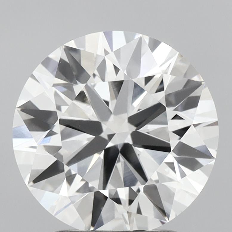 IGI 2.5 Carat Round Brilliant Lab Grown Diamond