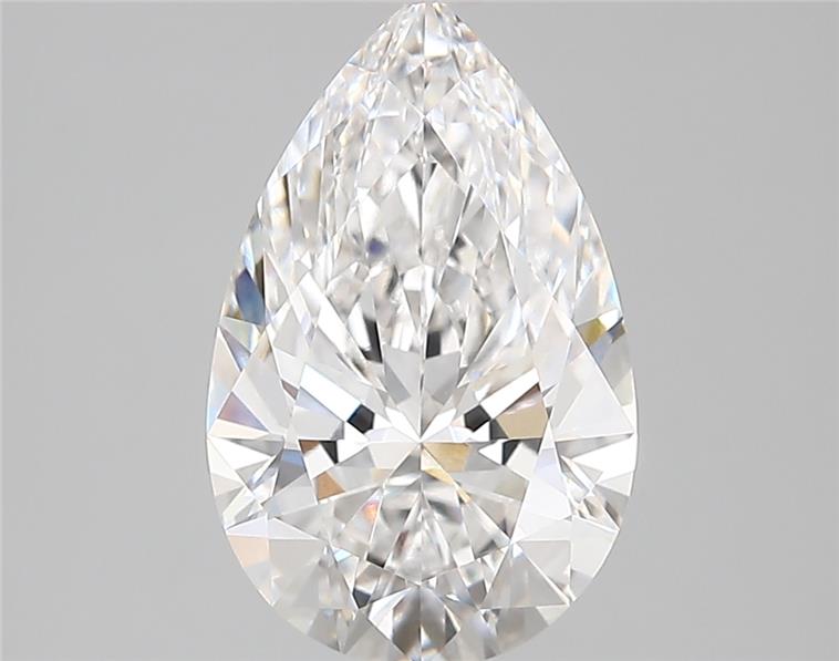 IGI 2.84 Carat Pear Lab Grown Diamond 人工培育鑽石 實驗室人造鑽石