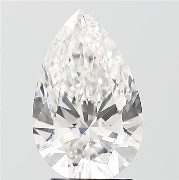 IGI 2.59 Carat Pear Lab Grown Diamond 人工培育鑽石 實驗室人造鑽石