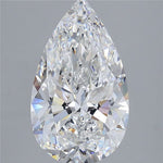 IGI 5.06 Carat Pear Lab Grown Diamond 人工培育鑽石 實驗室人造鑽石