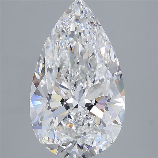IGI 5.06 Carat Pear Lab Grown Diamond 人工培育鑽石 實驗室人造鑽石