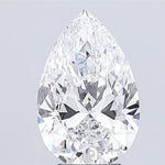 GIA 4.74 Carat Pear Lab Grown Diamond 人工培育鑽石 實驗室人造鑽石