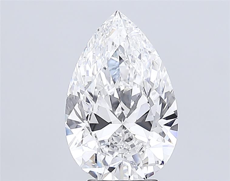 GIA 4.74 Carat Pear Lab Grown Diamond 人工培育鑽石 實驗室人造鑽石
