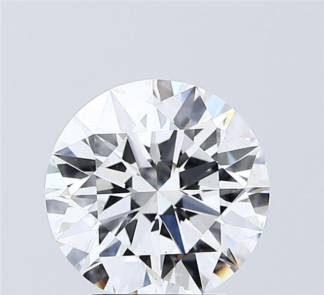 IGI 2.51 Carat Round Brilliant Lab Grown Diamond