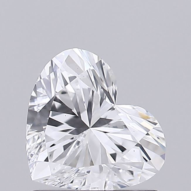 IGI 0.9 Carat Heart Lab Grown Diamond