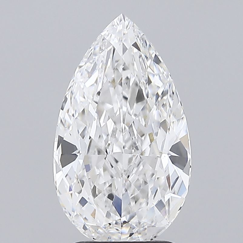 IGI 3.09 Carat Pear Lab Grown Diamond 人工培育鑽石 實驗室人造鑽石