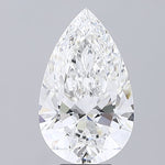IGI 6.57 Carat Pear Lab Grown Diamond 人工培育鑽石 實驗室人造鑽石