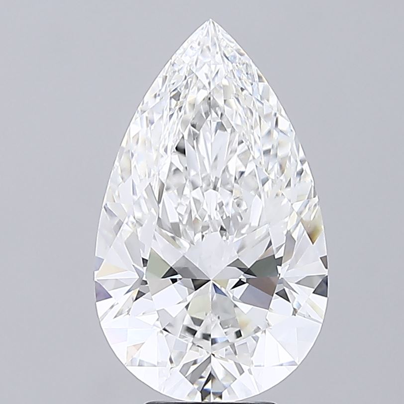 IGI 6.57 Carat Pear Lab Grown Diamond 人工培育鑽石 實驗室人造鑽石