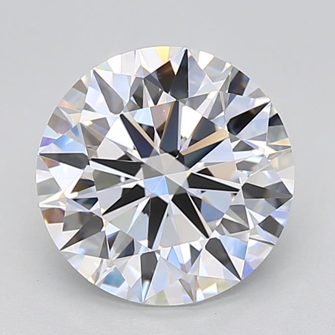 IGI 2.52 Carat Round Brilliant Lab Grown Diamond