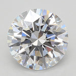 GIA 3.05 Carat Round Brilliant Lab Grown Diamond