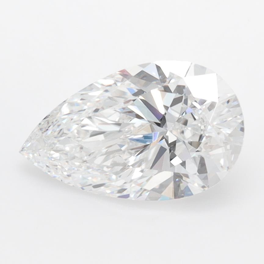 IGI 1.50 Carat Pear Lab Grown Diamond 人工培育鑽石 實驗室人造鑽石