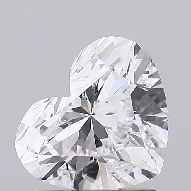 IGI 1.22 Carat Heart Lab Grown Diamond
