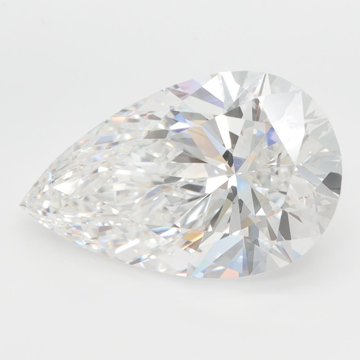 GIA 4.40 Carat Pear Lab Grown Diamond 人工培育鑽石 實驗室人造鑽石