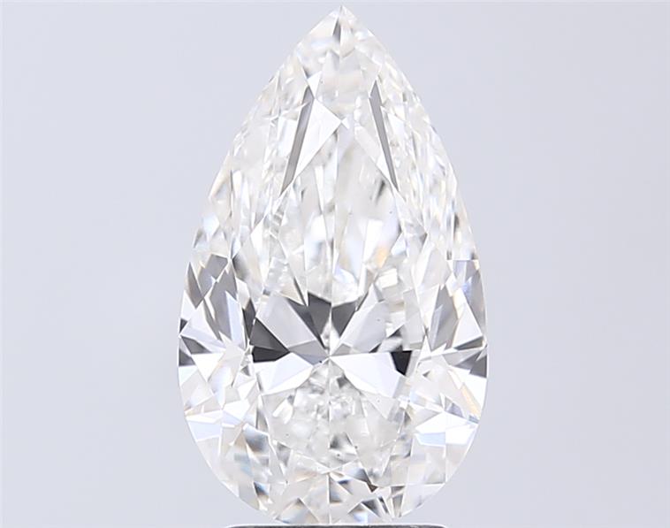 IGI 3.05 Carat Pear Lab Grown Diamond 人工培育鑽石 實驗室人造鑽石