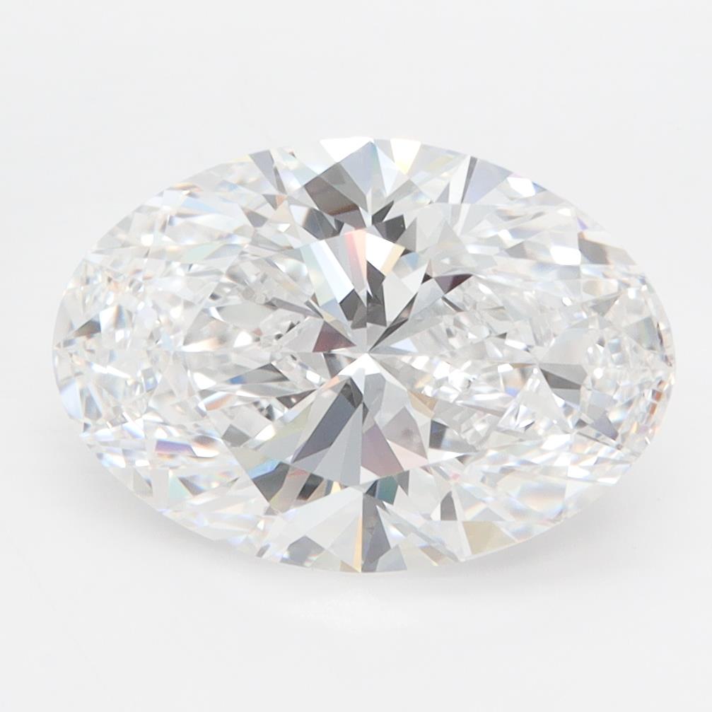 GIA 3.37 Carat Oval Lab Grown Diamond 人工培育鑽石 實驗室人造鑽石