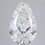 IGI 5.03 Carat Pear Lab Grown Diamond 人工培育鑽石 實驗室人造鑽石