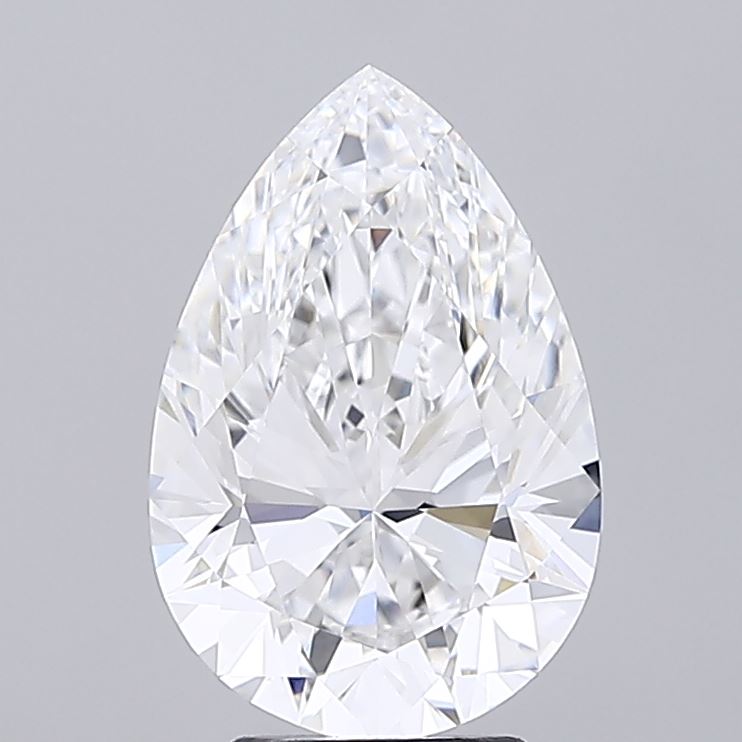 IGI 4.04 Carat Pear Lab Grown Diamond 人工培育鑽石 實驗室人造鑽石