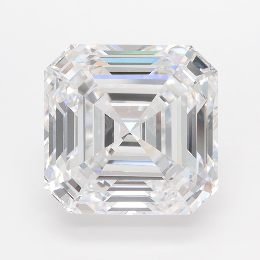 GIA 5.00 Carat Asscher Lab Grown Diamond 人工培育鑽石 實驗室人造鑽石