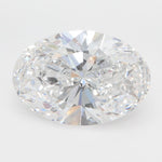 GIA 3.40 Carat Oval Lab Grown Diamond 人工培育鑽石 實驗室人造鑽石