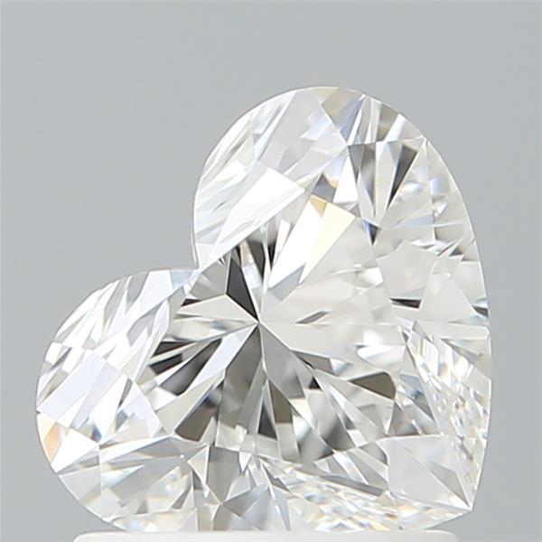 IGI 1.32 Carat Heart Lab Grown Diamond
