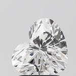 IGI 1.51 Carat Heart Lab Grown Diamond