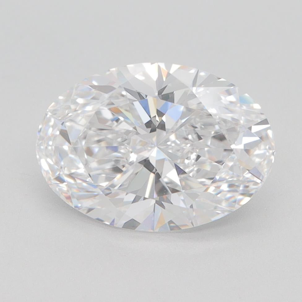 GIA 2.10 Carat Oval Lab Grown Diamond 人工培育鑽石 實驗室人造鑽石