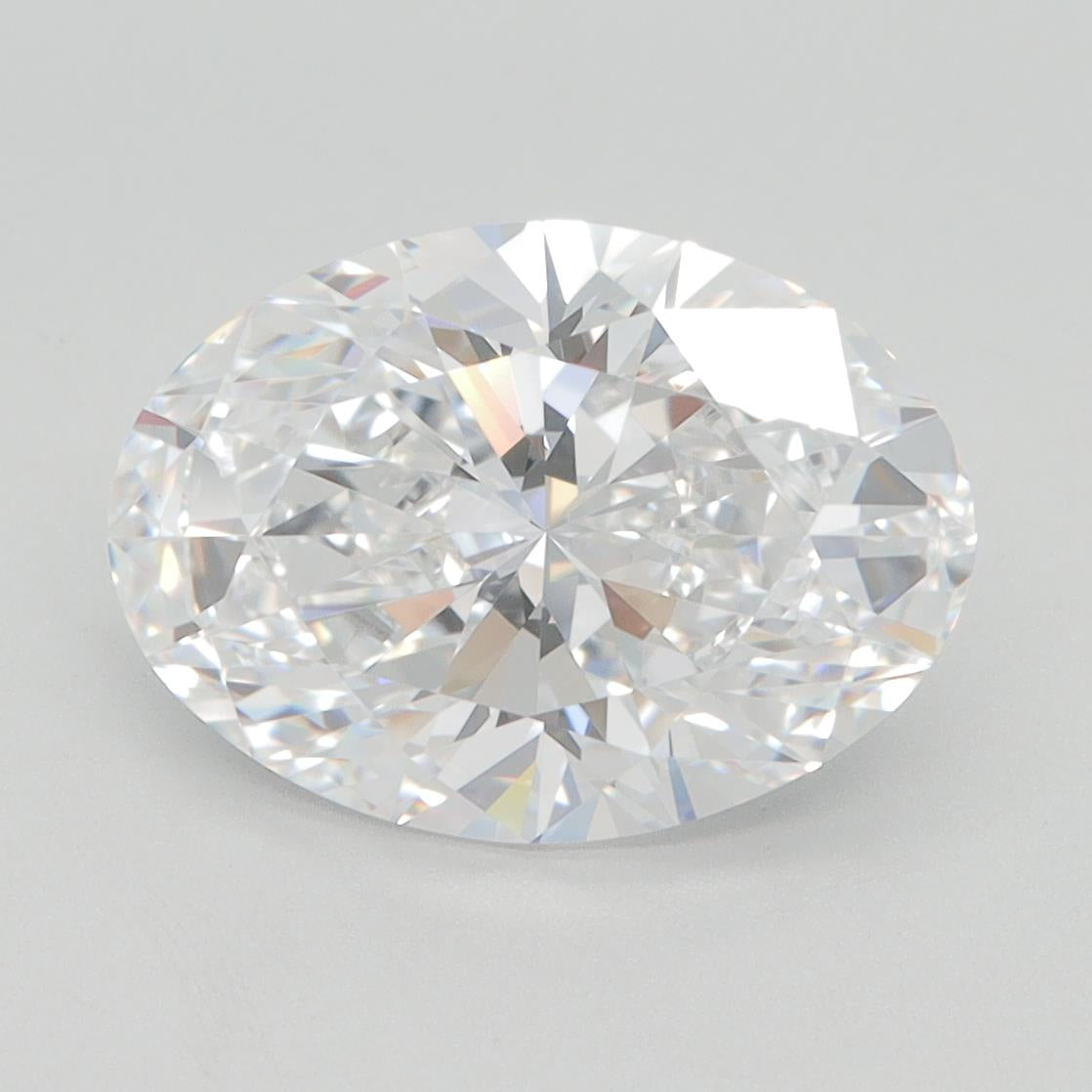 GIA 3.26 Carat Oval Lab Grown Diamond 人工培育鑽石 實驗室人造鑽石