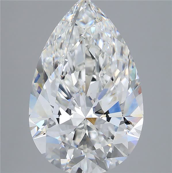 IGI 6.02 Carat Pear Lab Grown Diamond 人工培育鑽石 實驗室人造鑽石