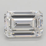 GIA 4.11 Carat Emerald Lab Grown Diamond