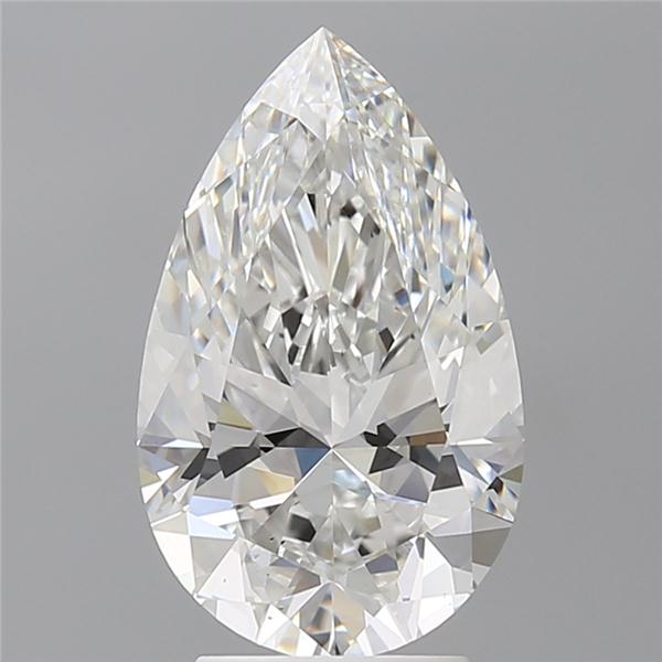 IGI 3.59 Carat Pear Lab Grown Diamond 人工培育鑽石 實驗室人造鑽石