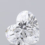 IGI 1.58 Carat Heart Lab Grown Diamond