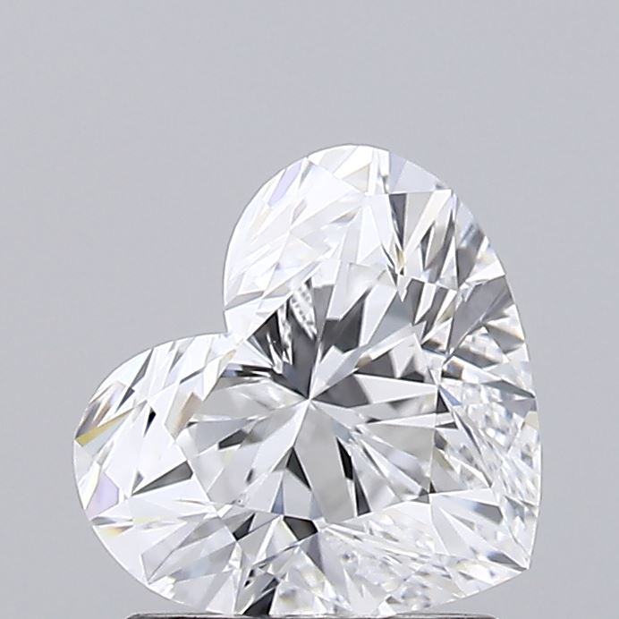 IGI 1.58 Carat Heart Lab Grown Diamond