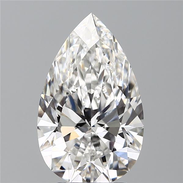 IGI 4.06 Carat Pear Lab Grown Diamond 人工培育鑽石 實驗室人造鑽石