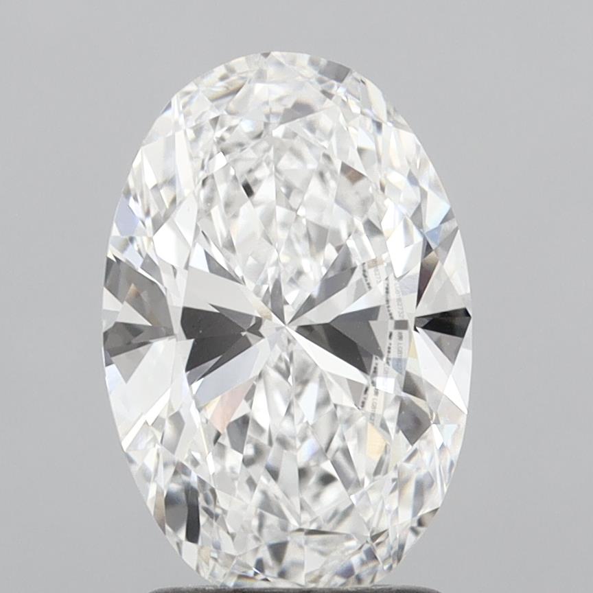 IGI 2.01 Carat Oval Lab Grown Diamond 人工培育鑽石 實驗室人造鑽石
