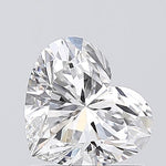 IGI 1.08 Carat Heart Lab Grown Diamond