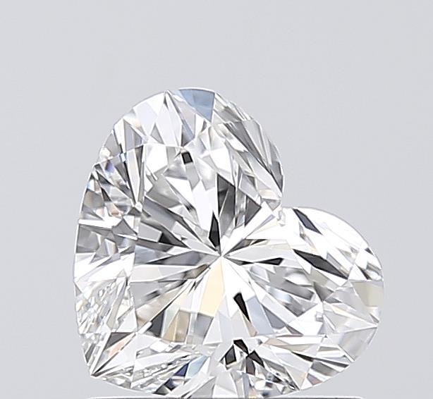 IGI 1.08 Carat Heart Lab Grown Diamond