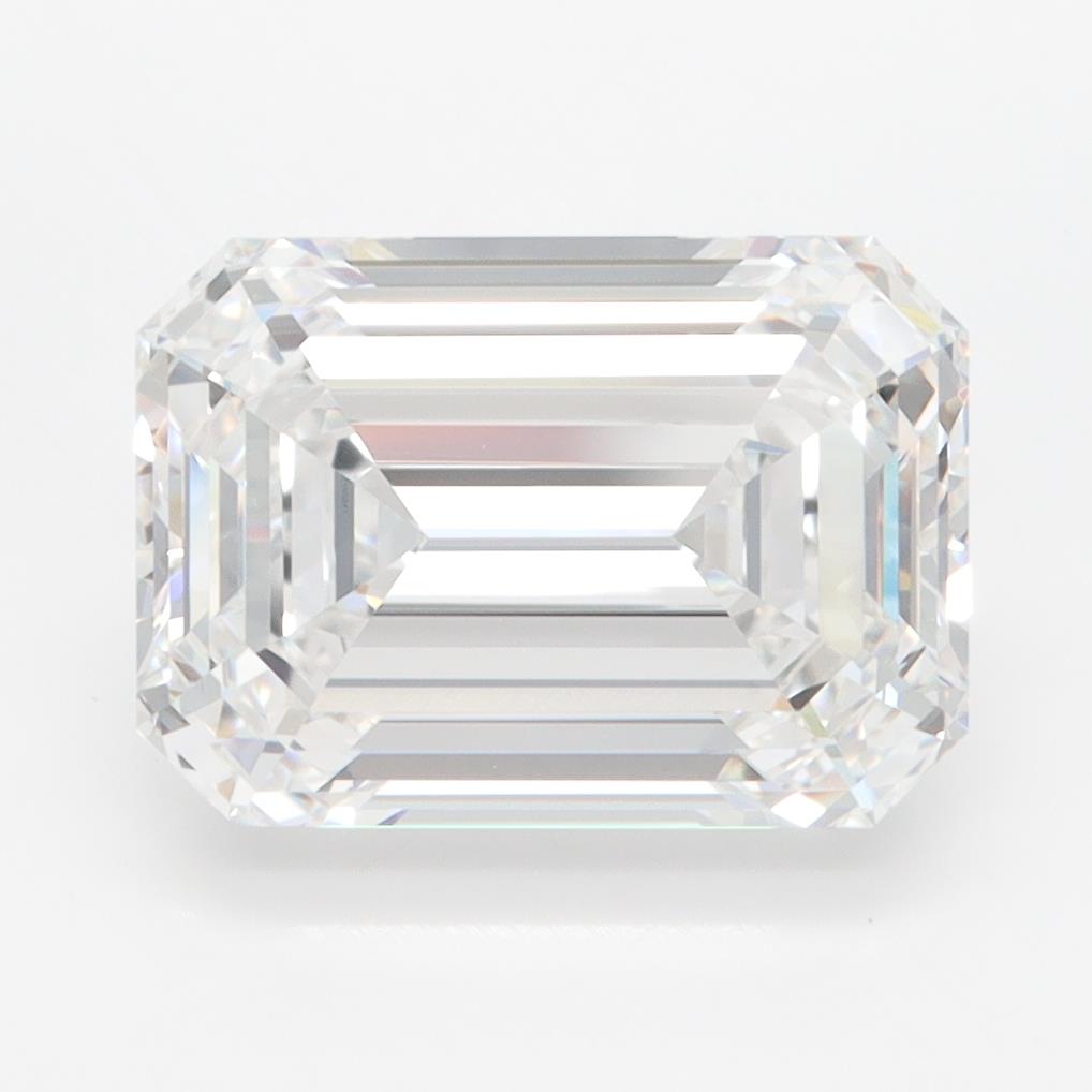 GIA 4.10 Carat Emerald Lab Grown Diamond 人工培育鑽石 實驗室人造鑽石