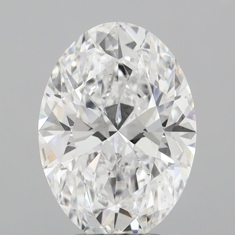 IGI 3.20 Carat Oval Lab Grown Diamond 人工培育鑽石 實驗室人造鑽石